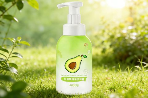 牛油果泡泡沐浴露